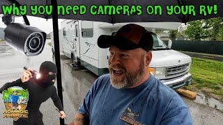 RV Full Security Camera Install With Remote Viewing