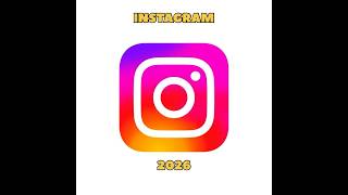 INSTAGRAM evolution logo 2026-2010😨