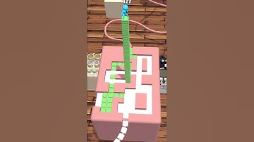 Gameplay top mobile games Relaxing n satisfying game iOS/ANDROID Stacky Dash #shorts Level98