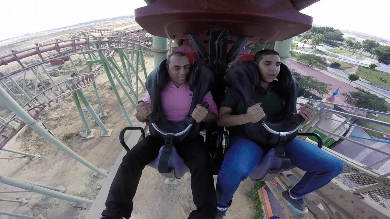 Best roller coaster in Egypt YouTube