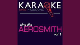 Dream On (Karaoke Instrumental Version) (In the Style of Aerosmith)