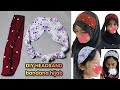 DIY Headband simple making|| membuat bandana sederhana mudah bisa untuk hijab