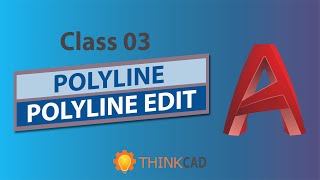 AutoCAD Tutorial for Beginners - PolyLine - Edit PolyLine