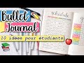 • Bullet Journal: 10 idées de pages pour étudiants⎪ZoWé