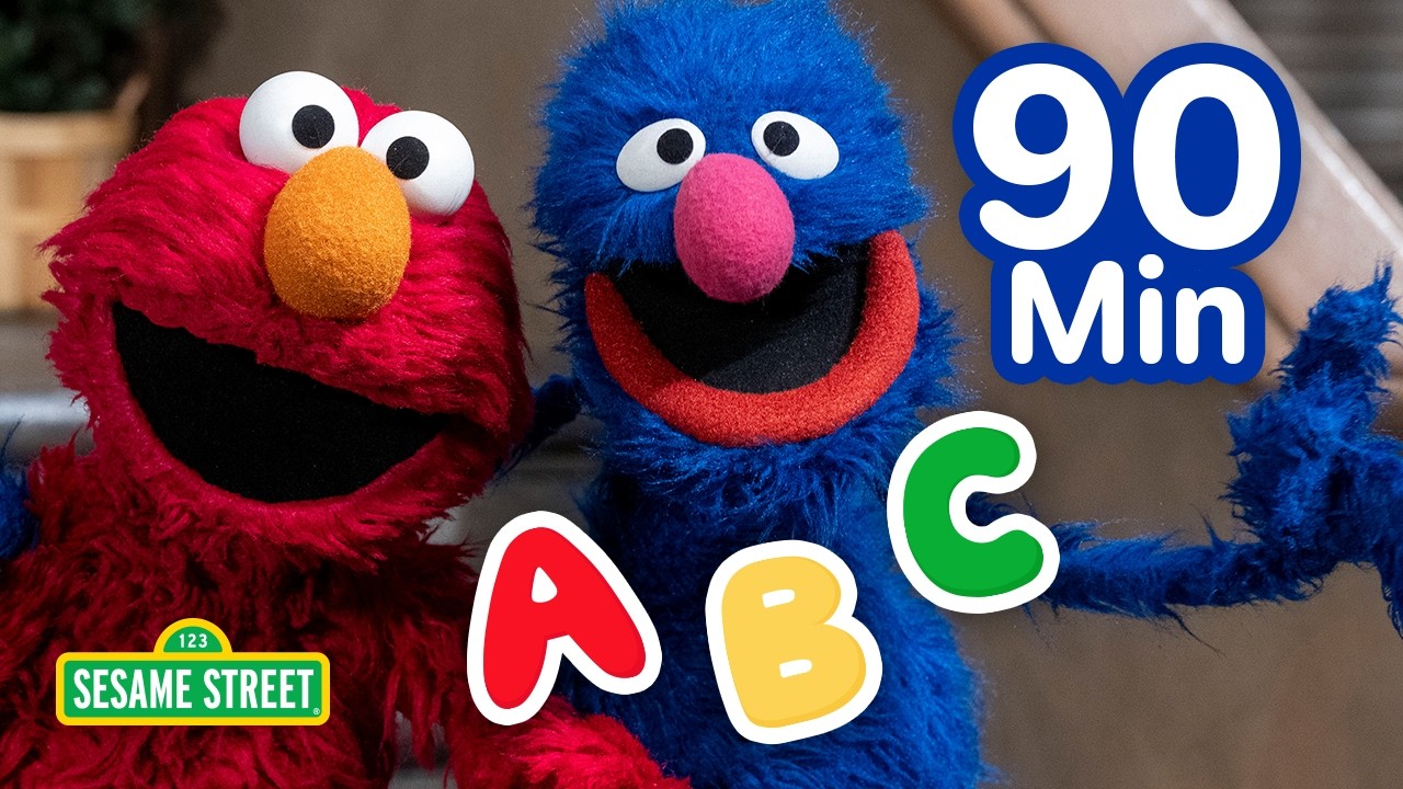 Elmo's ABCs! Alphabet Songs for Kids | 90 Mins | Sesame Street