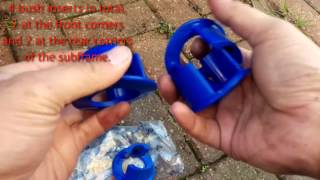 Polyurethane Subframe Bush Insert Fitting
