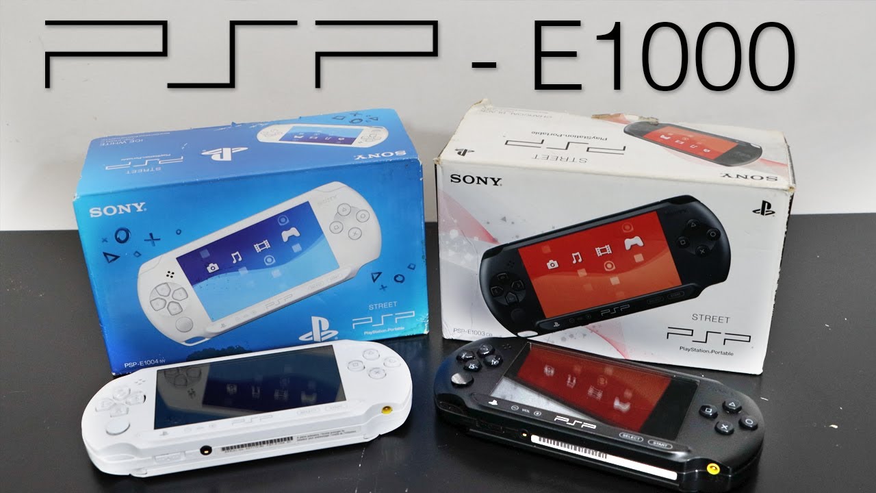 The PSP Model You (Probably) Don't About. | PSP Street / PSP - E1000 - YouTube
