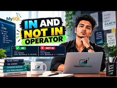 IN and NOT IN Operator in MySQL in Tamil | SQL Episode 12 | Data Analytics in Tamil 