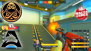 ENCE vs Spirit Academy - Malta Vibes Knockout Series 1 | CSGO HIGHLIGHTS