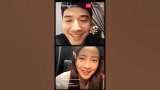 Mario Maurer IG Live with Taew Natapohn 240602 (Kissed by the Rain thai drama)