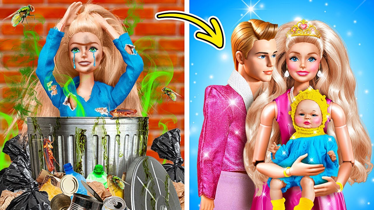 🚨 SOCORRO! BARBIE ESTÁ NA PRISÃO😱 Itens baratos e caros 😍 Bonecas ganham vida, 123 GO! TRENDS