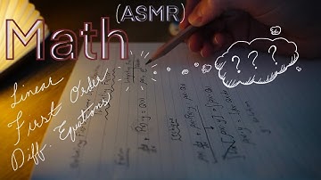Teaching you Math📚[Whispering ASMR] You