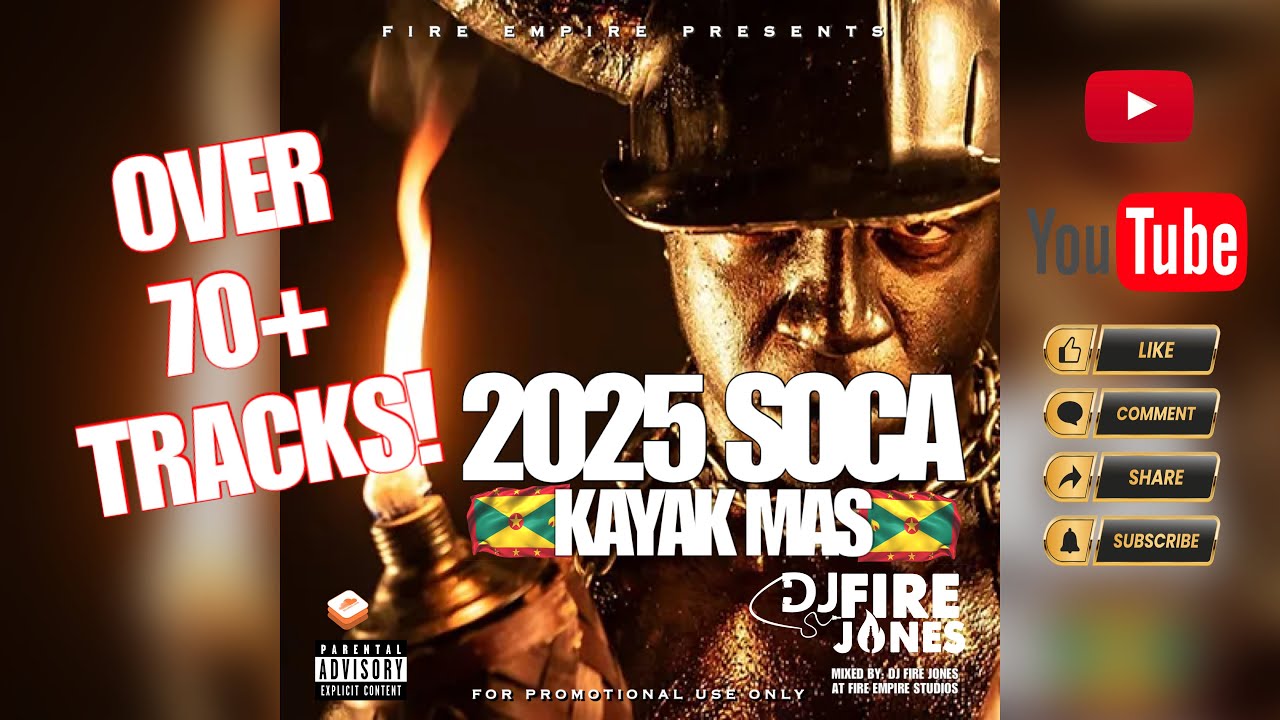 2025 KAYAK MAS (CARRIACOU, GRENADA) SOCA MIX  - DJFIREJONES🔥📲🔊🎧🔥🇬🇩🇬🇩🇬🇩🇬🇩🇬🇩