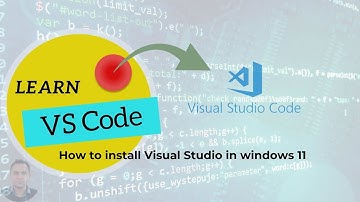 EASY WAY | Windows 11 | How to install Visual Studio Code (vscode) in Windows 11 (2023)