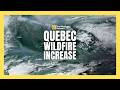 July has brought Quebec a sharp increase in wildfire activity | #wildfire