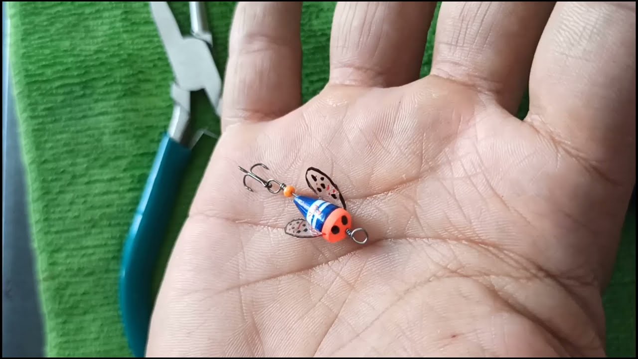 Простой урок по изготовлению блесны для ловли осы Varejaera - Как сделать приманку Varejaira