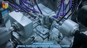 SPECIAL PURPOSE MACHINE FOR DRILLING & TAPPING - Purros Machinery