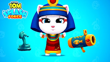 TALKING TOM SPLASH FORCE  - LILU Gameplay (Android, iOS) Mobile