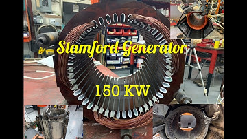 Motor Rewinding | 150 KW Stamford Generator Stator Part 1