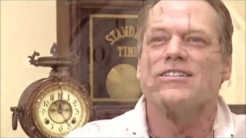 Born Again Clocks interview by KAAL channel 6 tv news