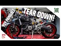 TEARING DOWN our 959 Panigale!!  [Wrecked Bike Rebuild - Ep 03 - 2016 Ducati 959 Panigale]