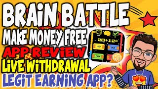 BRAIN BATTLE MAKE MONEY FREE APP REVIEW | LIVE WITHDRAWAL | PAYING OR NOT? | LEGIT PAYING APP screenshot 2