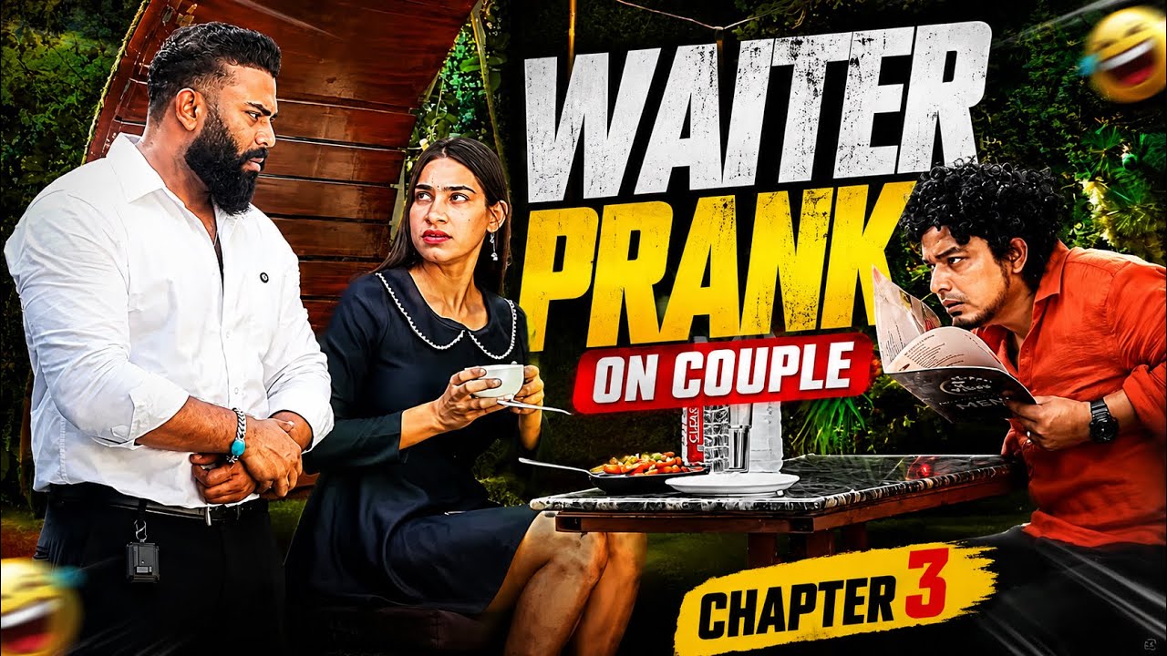 Waiter Prank on Couple (CHAPTER 3)  | Prank Gone horror | ANS Entertainment 2026