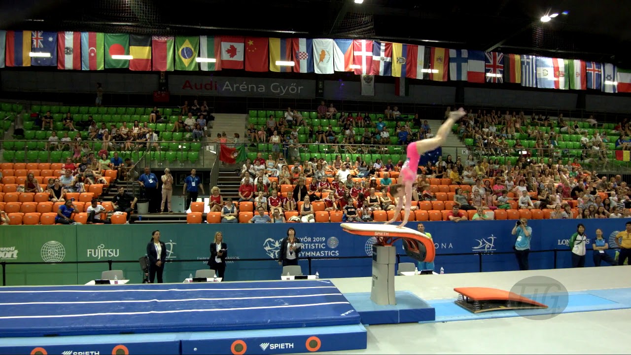 BEDENIK Zala (SLO) - 2019 Artistic Junior Worlds, Gyor (HUN) - Qualifications Vault 1