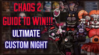 How to beat FNaF UCN - Chaos 2 Walkthrough | FNaF Academy