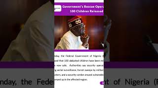 FG Secures Release of 100 Pupils Abducted in Niger School Attack