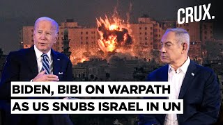 NetanyahuBiden Rift Widens, Israel Scraps Rafah Talks As US Withholds UNSC Veto On Gaza Ceasefire