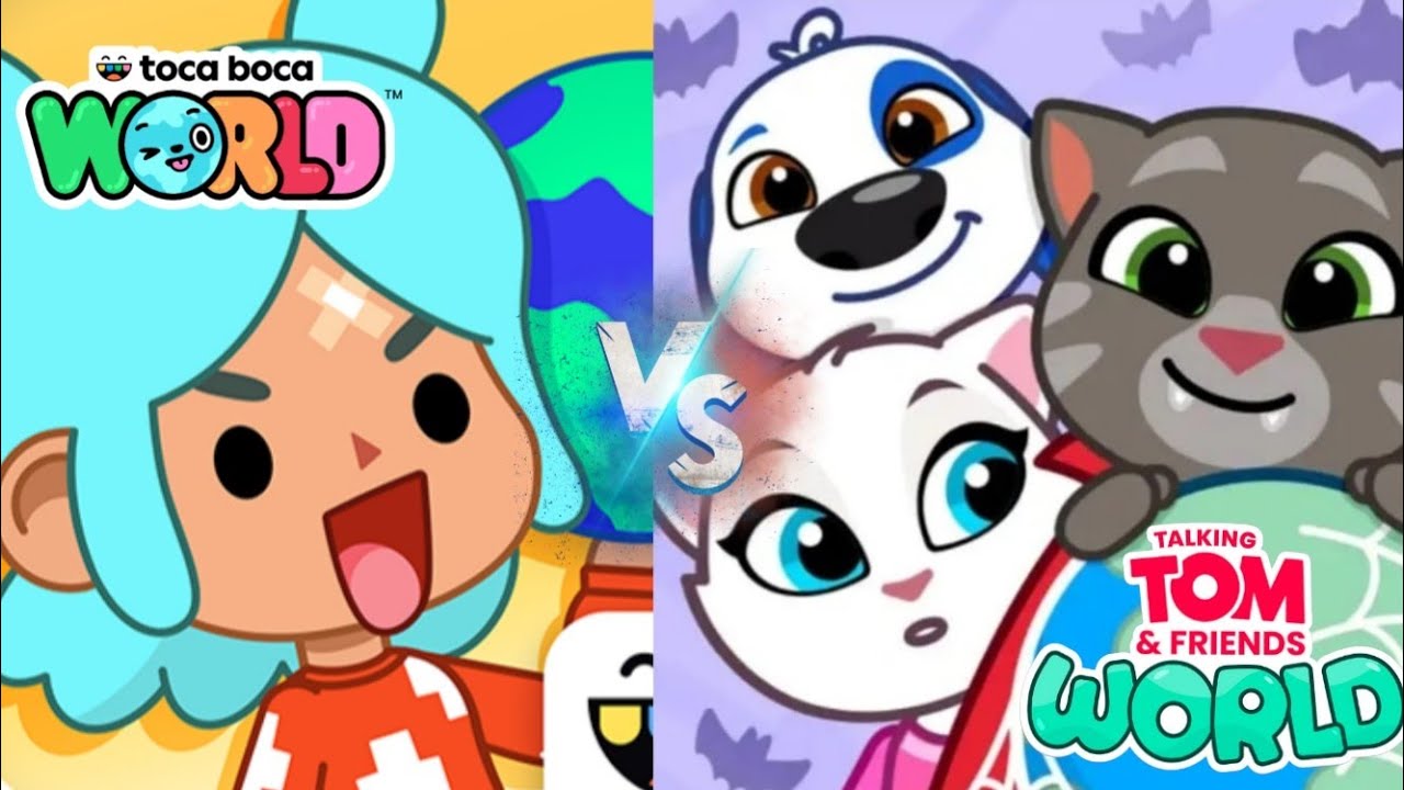 “Talking Tom & Friends World vs Toca Life World – Which Game is Better in 2025?”