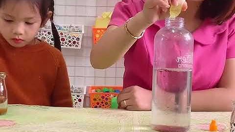 Hướng dẫn trẻ làm Thí nghiệm “Lốc xoáy mini” tại nhà - Cô Thanh Mai Trường mầm non TT Quán Hành- NL