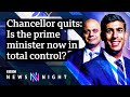 Cabinet reshuffle: Sajid Javid resigns as chancellor - BBC Newsnight