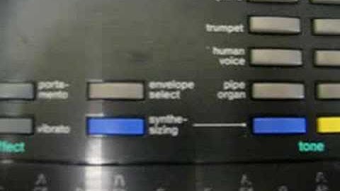 Casio SK-1 Sampling Keyboard