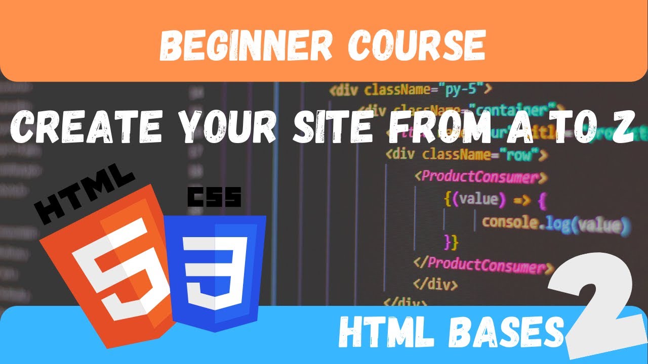 Learn HTML and CSS and Build Your Site in 2023 - Complete Tutorial for ...