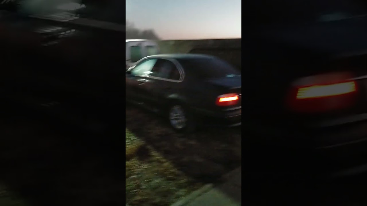 Первый запуск Е39 М57 ДИЗЕЛЬ 