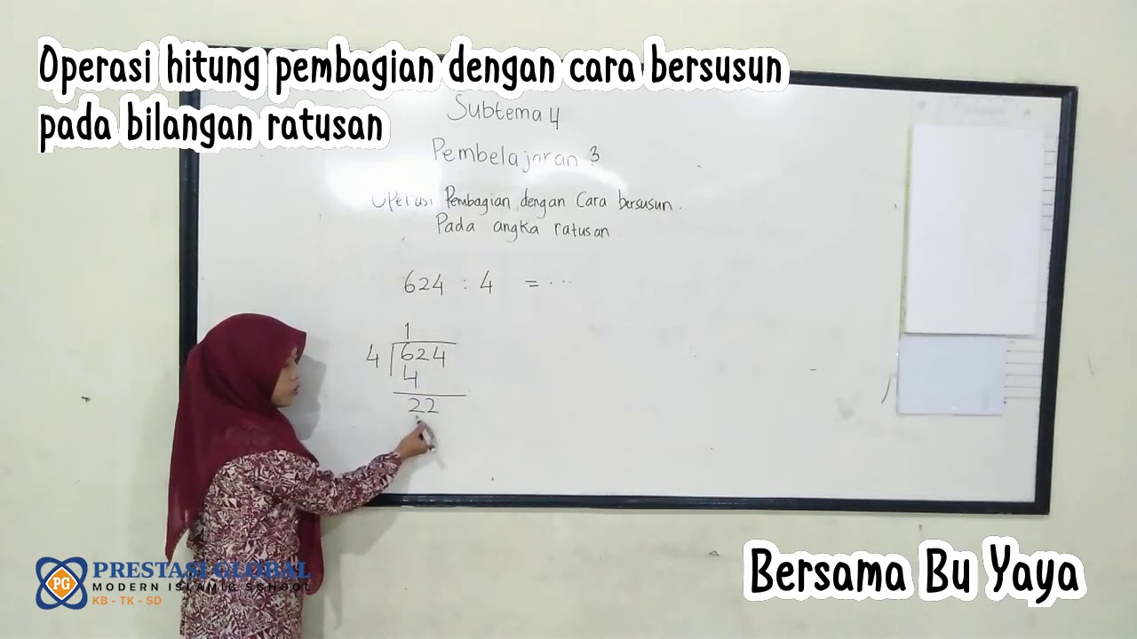 Kelas 3 - Matematika: Operasi Hitung Pembagian denga Cara Bersusun pada