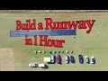 Build a Runway in 1 Hour - Lake Murray Regional R/C Flyers Runway Installation