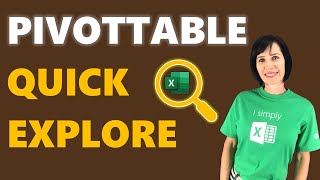 Famous Secret PivotTable Quick Explore tool not many people know! Net Worth