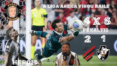BASTIDORES DE ATLÉTICO PR 2 (4 X 5) 1 VASCO / TIME DE HERÓIS EM CLASSIFICAÇÃO NA LIGA ARENA!!!!