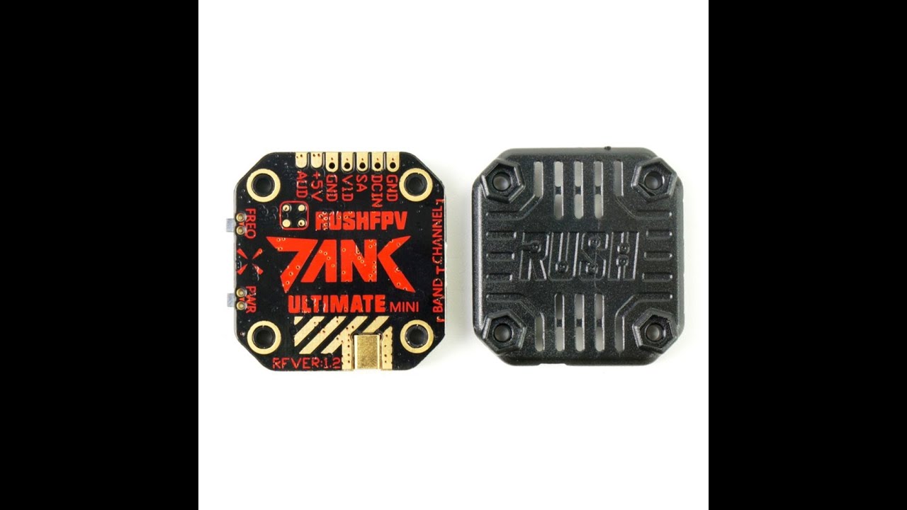 RUSH TANK MINI 5.8GHz 48CH RaceBand 0/25/200/500/800mW Switchable 20*20 Stackable FPV Transmitter VT