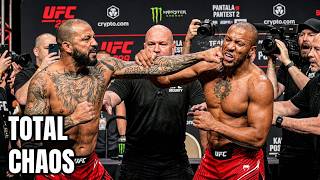 TOTAL CHAOS! JOSH HOKIT NEARLY SLAPS CIRYL GANE AT UFC 334 PRESS CONFERENCE!