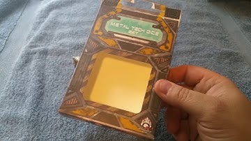 Q-Workshop Metal Tech Dice Set