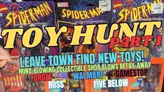 TOY HUNT (PART 1) | Marvel Legends/GI Joe Classified Hunt so we're going on a Road Trip!