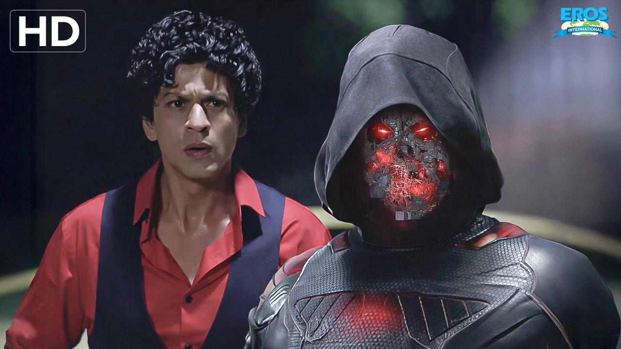 Ra-One का सबसे खतरनाक सीन - शाहरुख खान पर हमला | Shah Rukh Khan | Kareena Kapoor | Action Scene