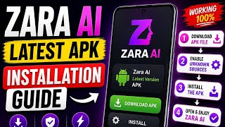 Zara AI Girlfriend mobile apk installation process step by step guide 🥰🥰 screenshot 3