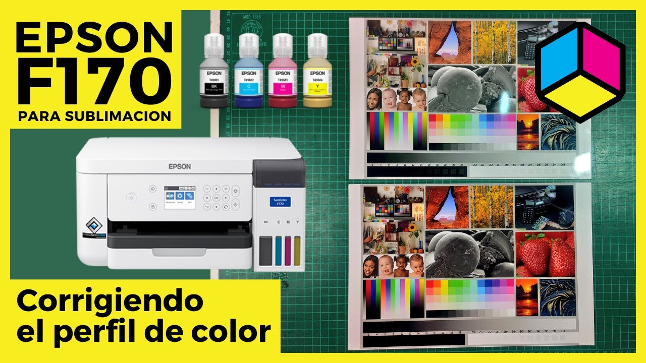 Epson F170 - correción al perfil de color 