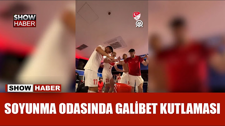 Milli futbolcular Avusturya galibiyetini soyunma odasında kutladı!