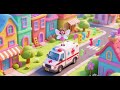 Fairy Town Ambulance Alphabet Song | ABC Nursery Rhymes & Kids Songs